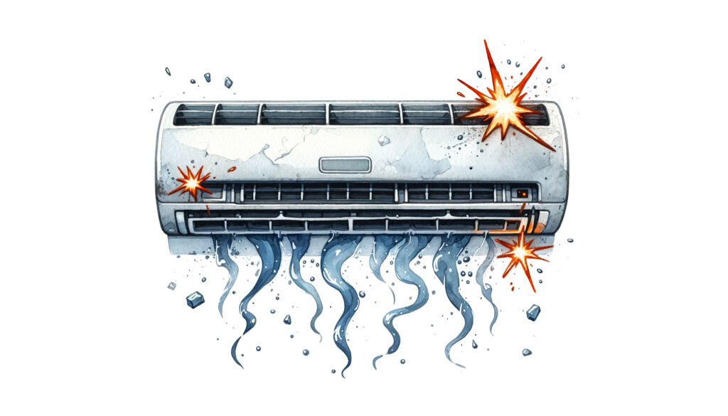 This is a picture for a blog about the signs you need an ac repair service.