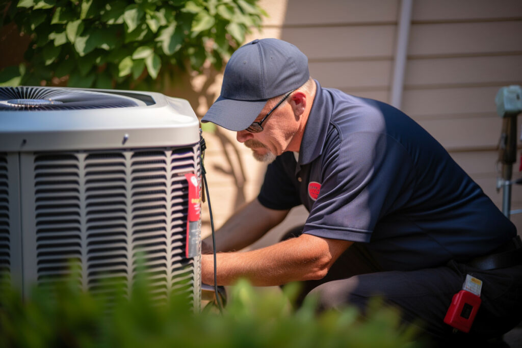 This is a picture for a blog about hiring an AC service company.
