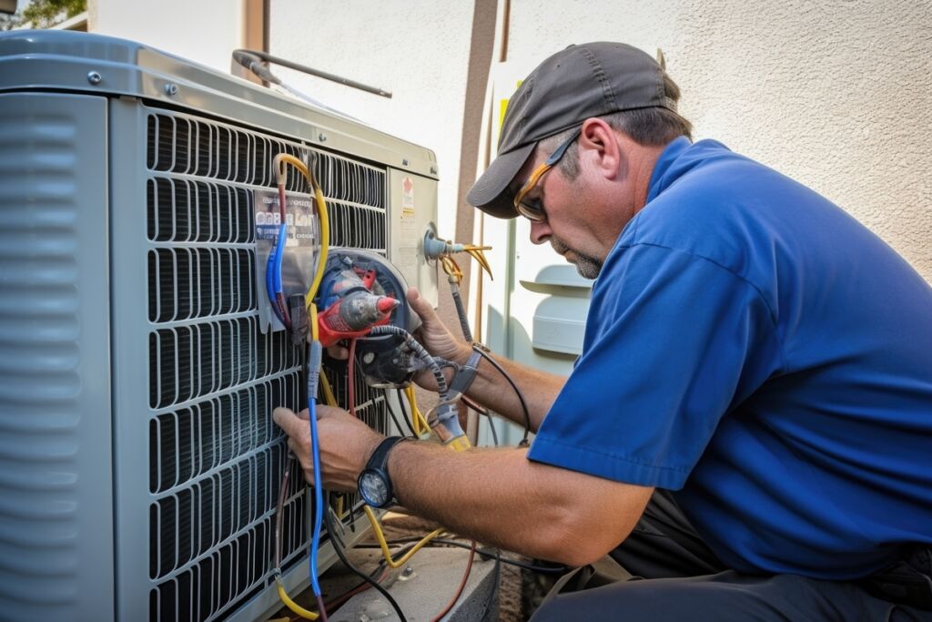 This is a picture for a blog about ac repair service with Able Heating and Cooling.